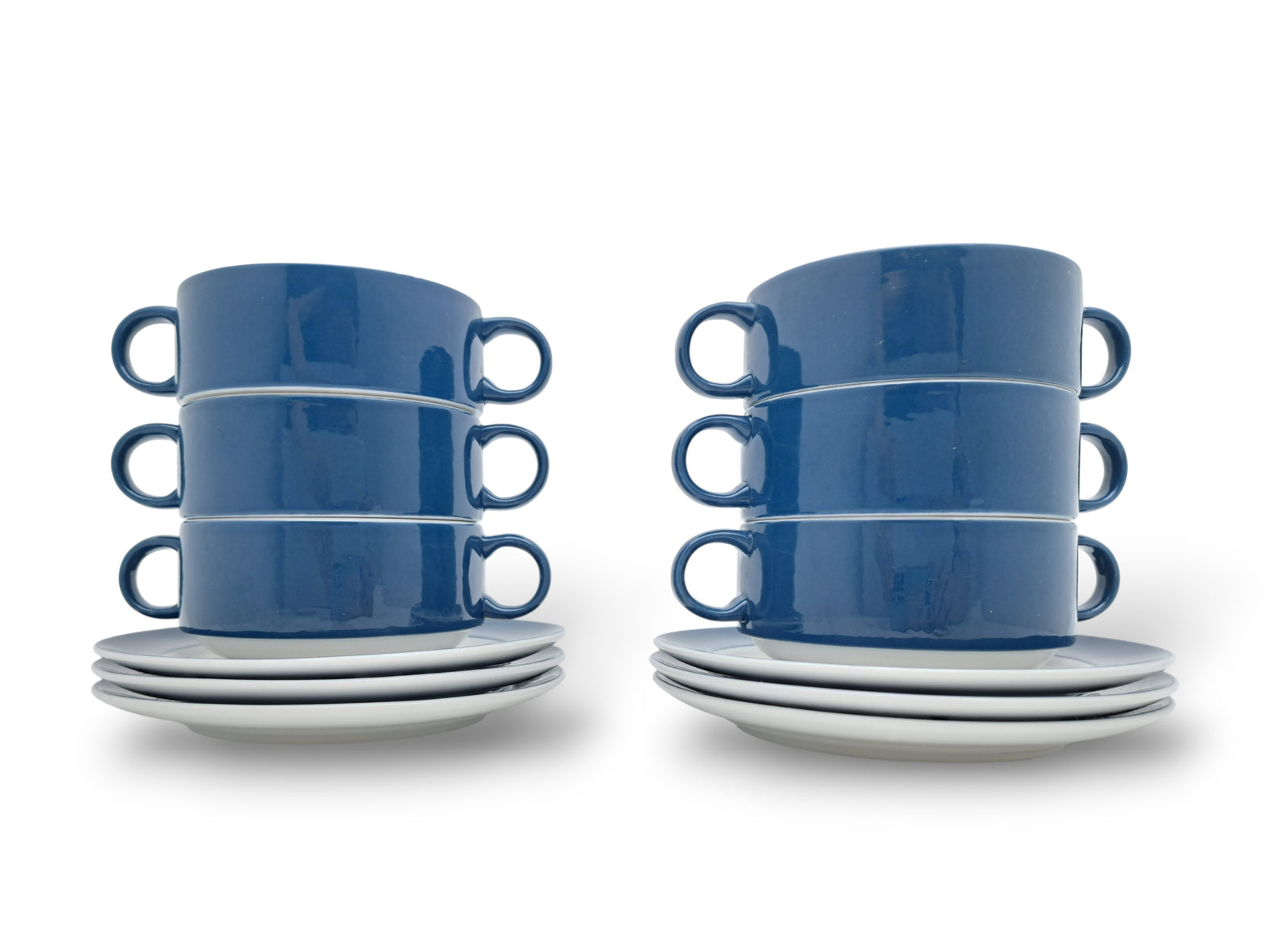 Servizio Sei Tazze da Brodo, Richard Ginori, Modello Colonna