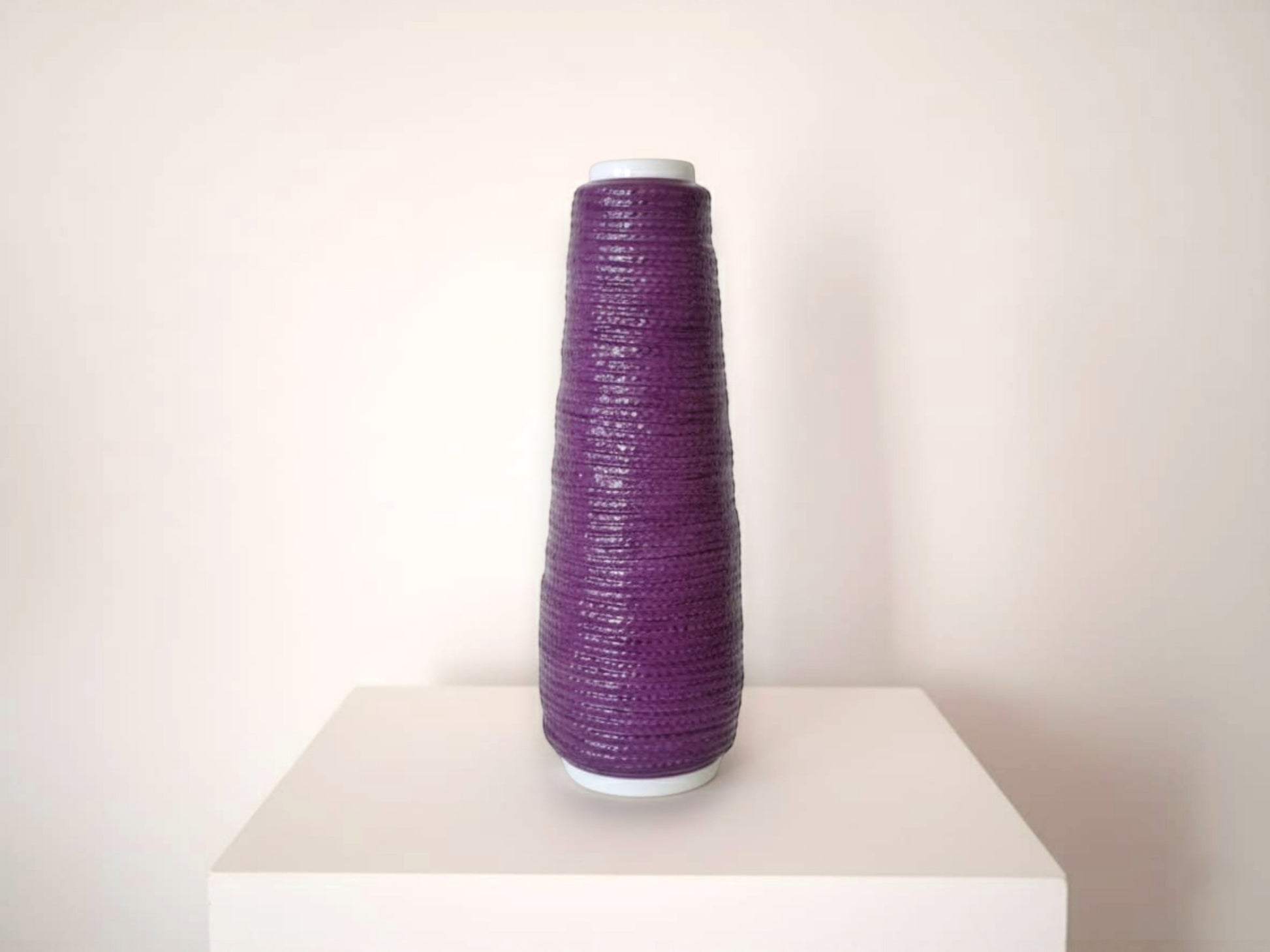 Vaso Richard Ginori, Missoni Vaso Viola, Collezione Cordonetto