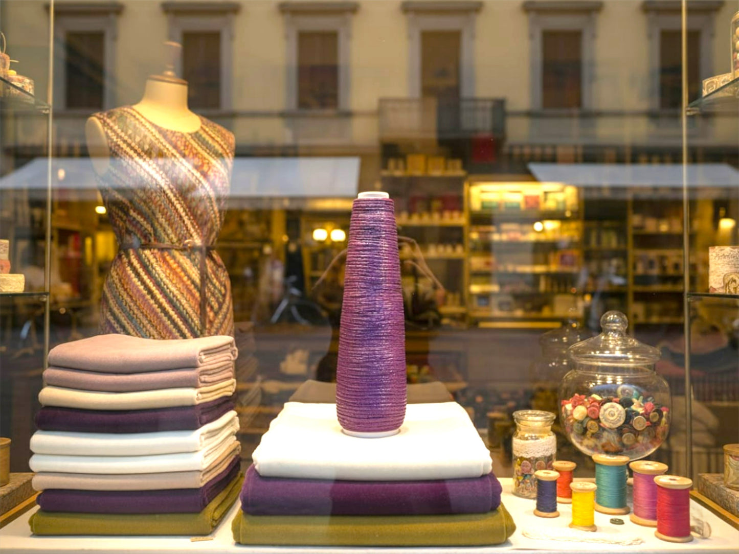 Vaso Richard Ginori, Missoni Vaso Viola, Collezione Cordonetto