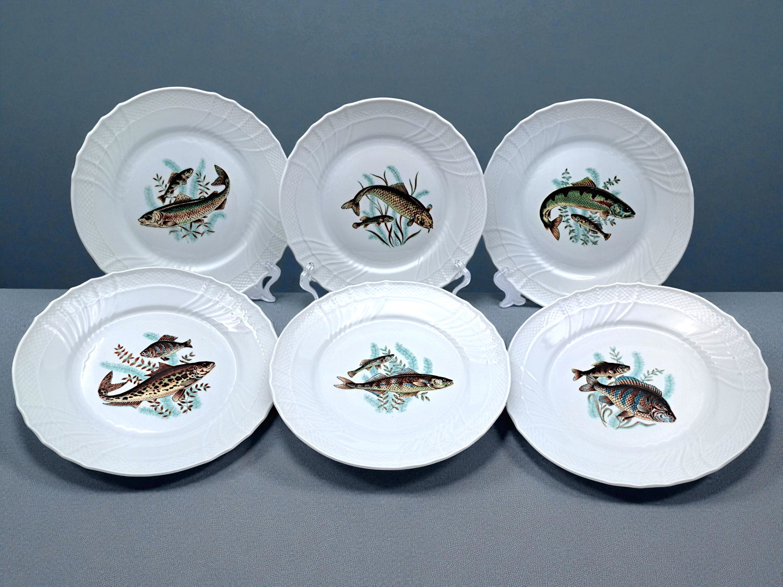 Servizio 6 Piatti da Pesce, Richard Ginori, Vecchio Ginori