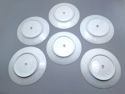 Set of 6 Fish Plates, Richard Ginori, Vecchio Ginori 