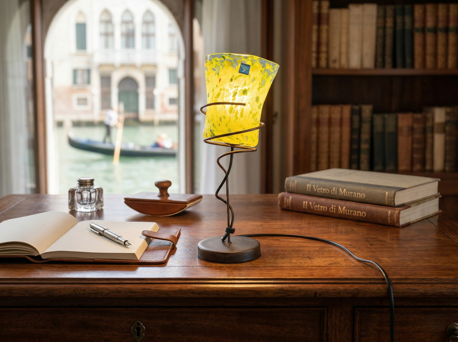 Lampada Goto Luminoso in Vetro di Murano, Barovier & Toso