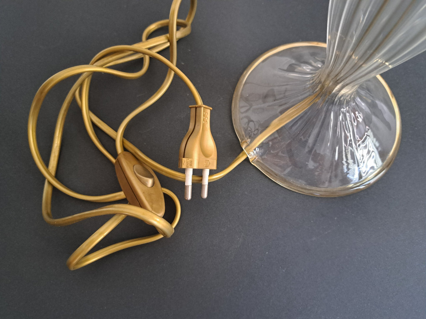 Lampada da Tavolo in Vetro di Murano, Classica