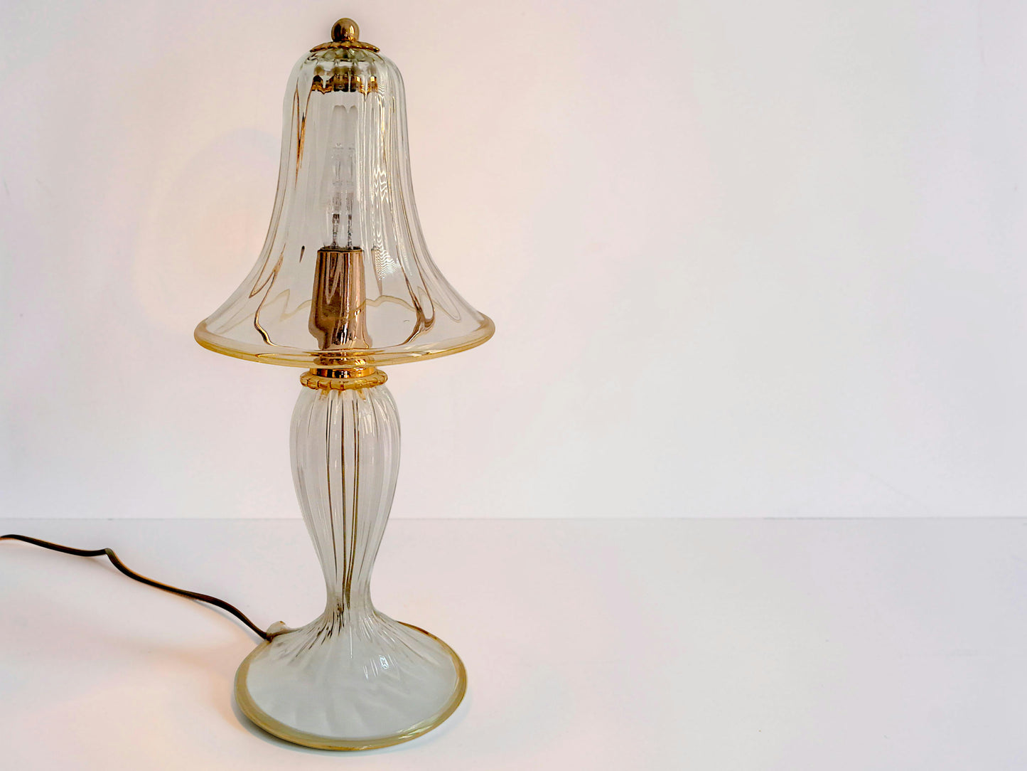 Lampada da Tavolo in Vetro di Murano, Classica
