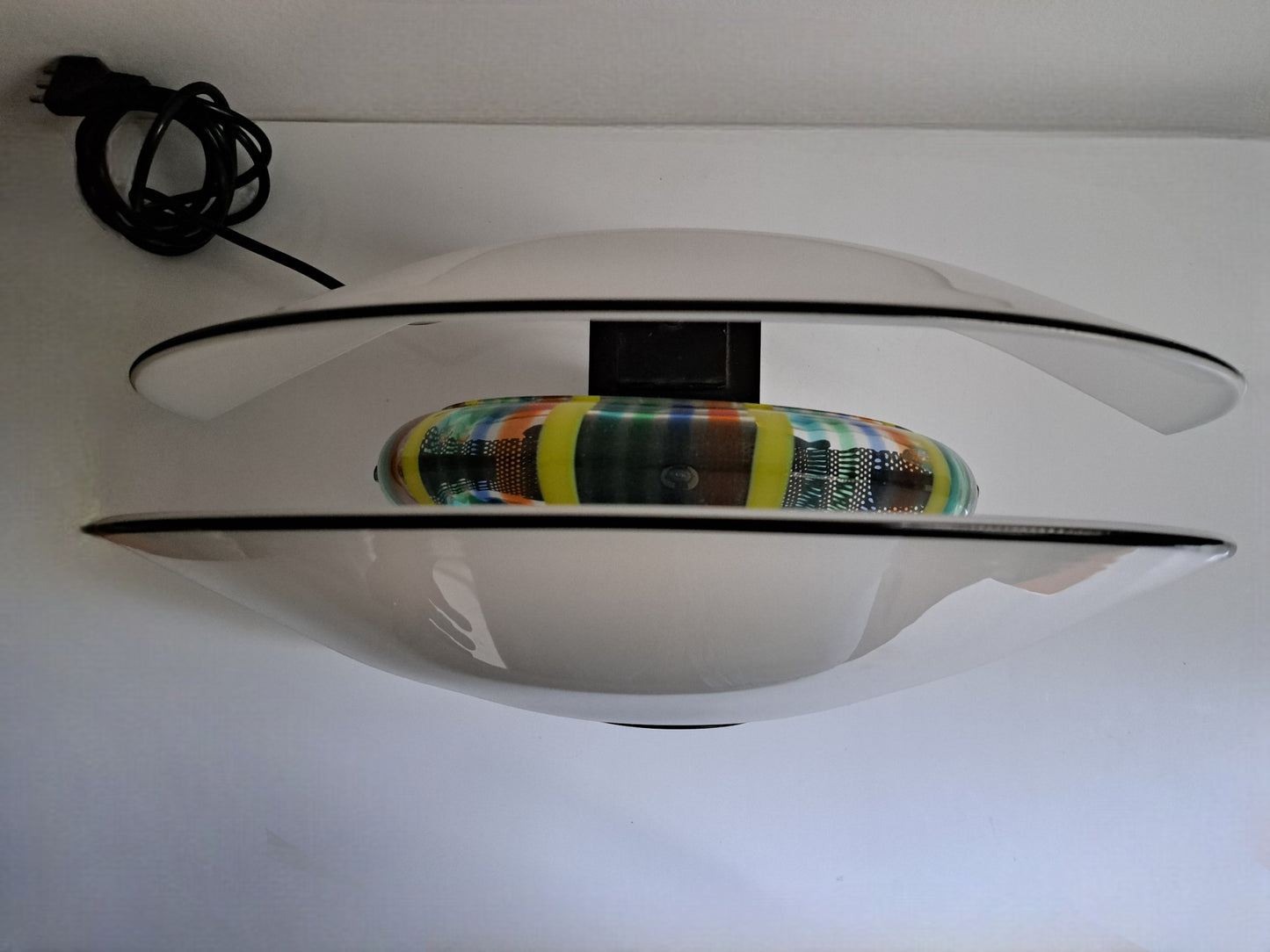 Lampada da Tavolo in Vetro di Murano, Arcobaleno