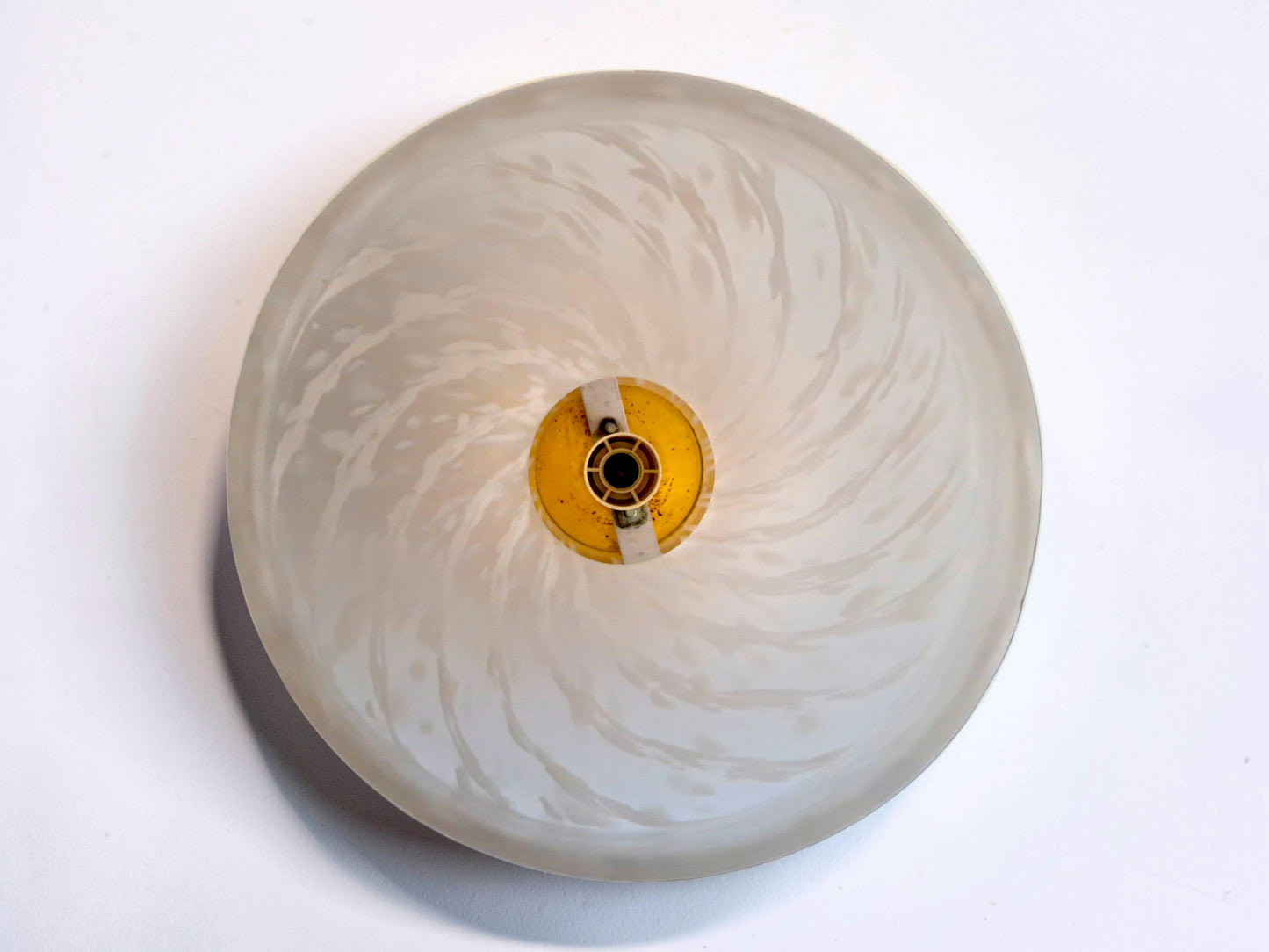 Lampada a Fungo in Vetro di Murano, Lavorazione Swirl