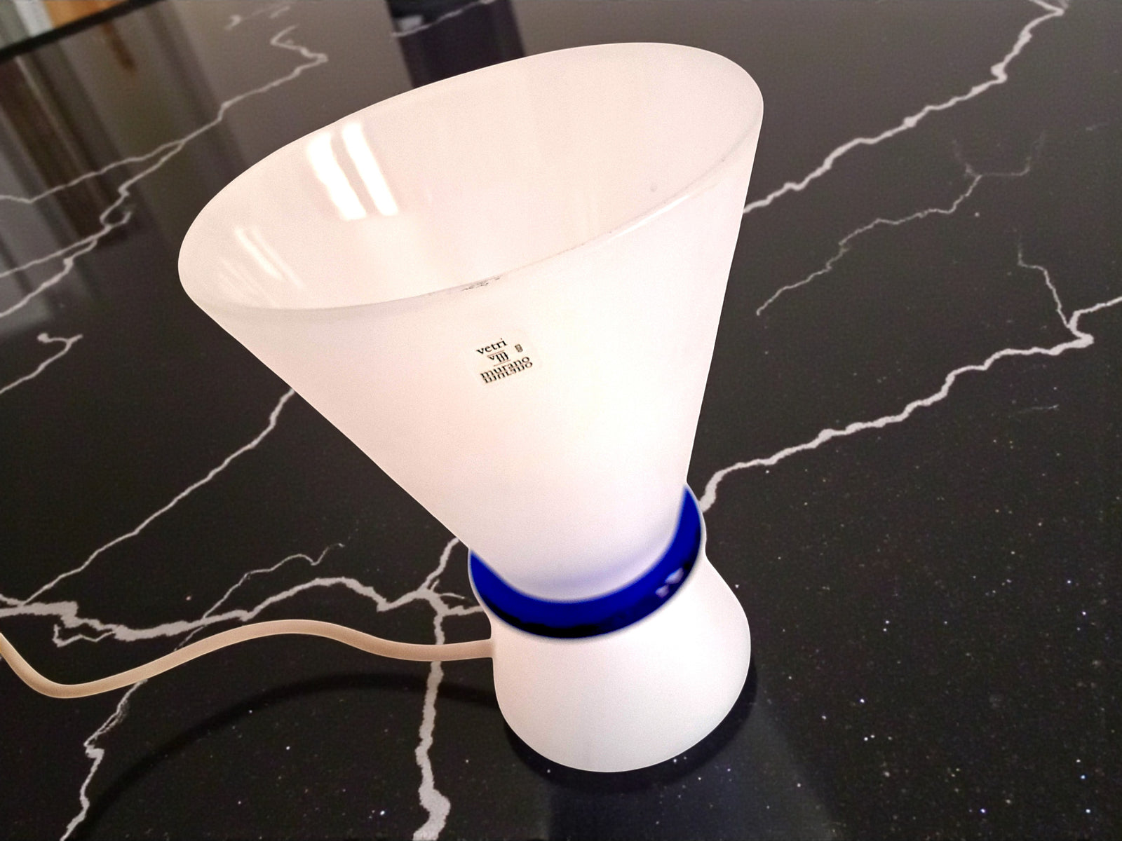 Lampada in vetro di Murano, Vetreria Effetre