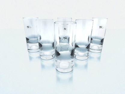 Servizio 6 bicchieri Highball in Vetro Murano, NasonMoretti