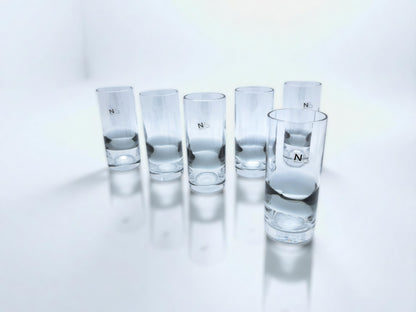 Servizio 6 bicchieri Highball in Vetro Murano, NasonMoretti