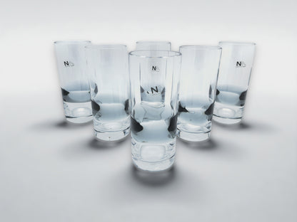 Servizio 6 bicchieri Highball in Vetro Murano, NasonMoretti