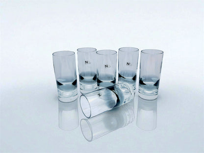 Servizio 6 bicchieri Highball in Vetro Murano, NasonMoretti