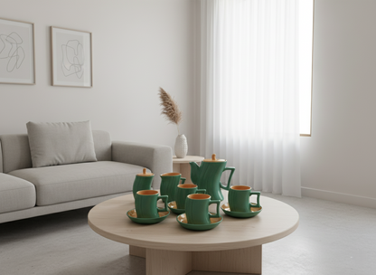 Servizio da Tè / Caffè in Ceramica, Naj Oleari, Massimo Iosa Ghini