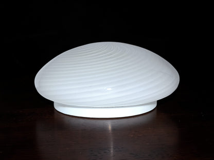 Murano Glass Ceiling Lamp, Swirl Processing