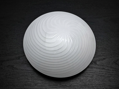Murano Glass Ceiling Lamp, Swirl Processing