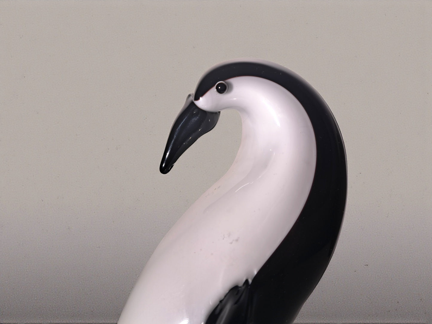 Scultura Raffigurante un Pinguino in vetro di Murano