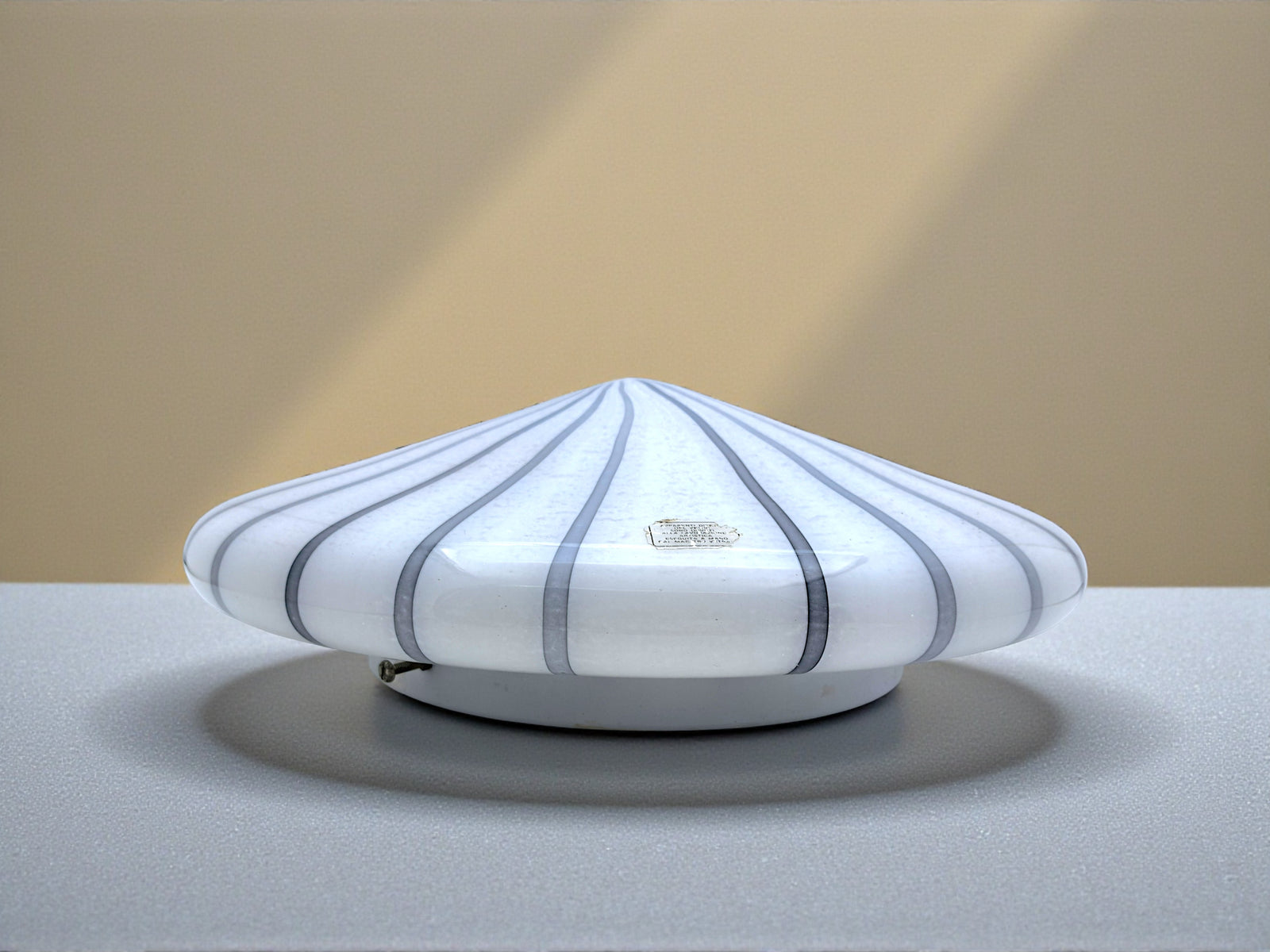 Plafoniera in Vetro di Murano, Swirl Avventurina