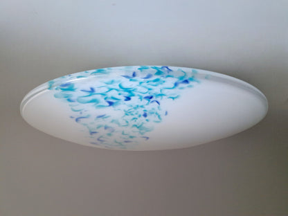 Lampada da Soffitto in Vetro di Murano, Vetreria I3 Itre