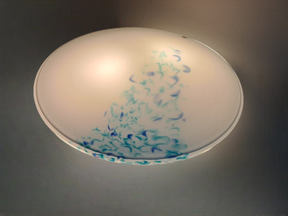 Lampada da Soffitto in Vetro di Murano, Vetreria I3 Itre
