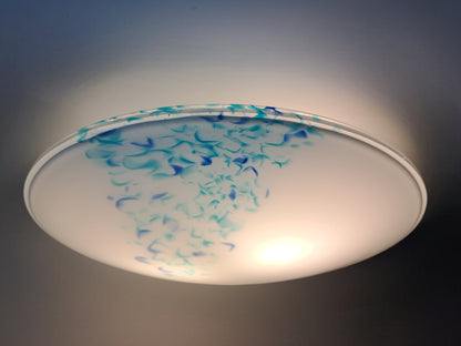 Lampada da Soffitto in Vetro di Murano, Vetreria I3 Itre