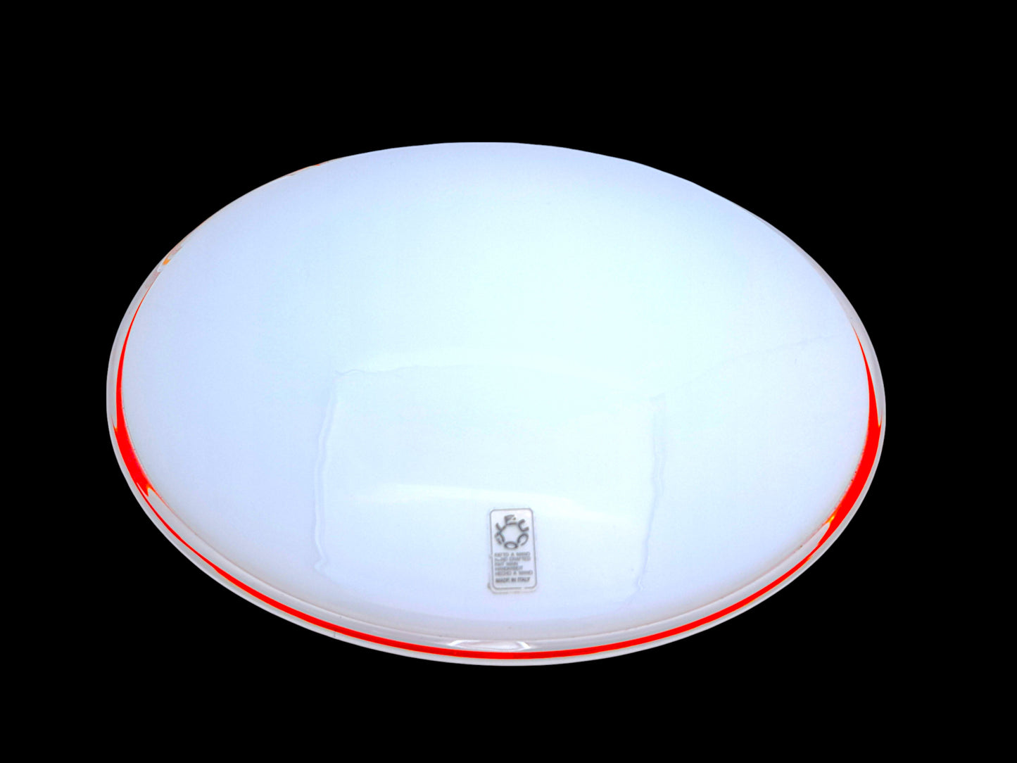 Lampada da Soffitto, Plafoniera in Vetro di Murano, Leucos, Modello Ufo
