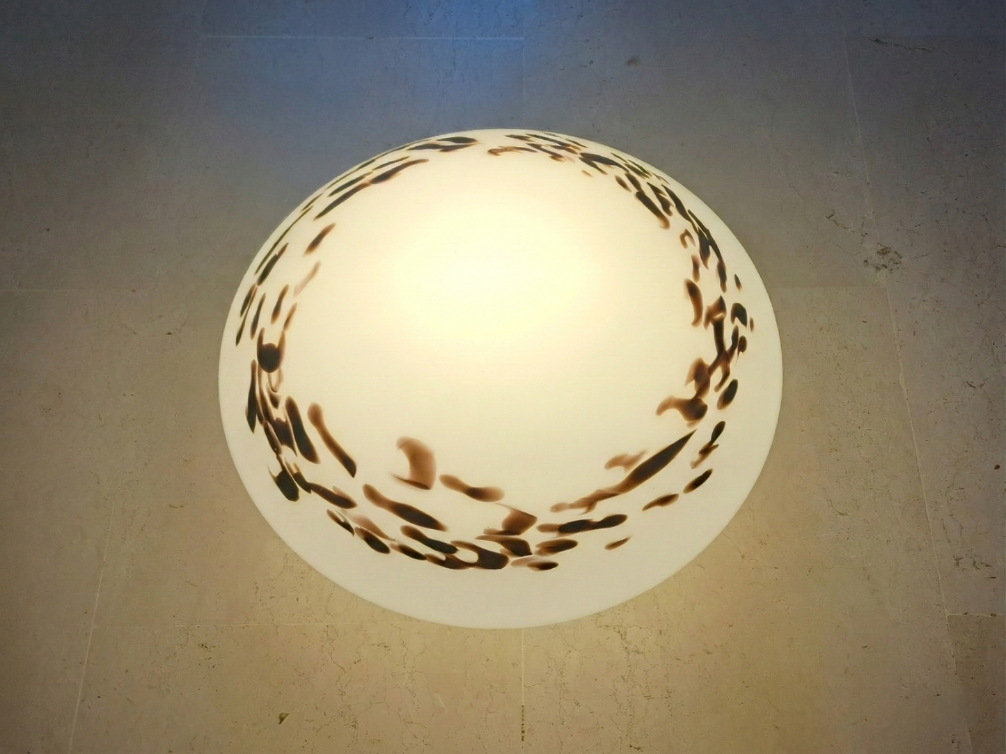 Lampada da Soffitto in Vetro di Murano, Maculata