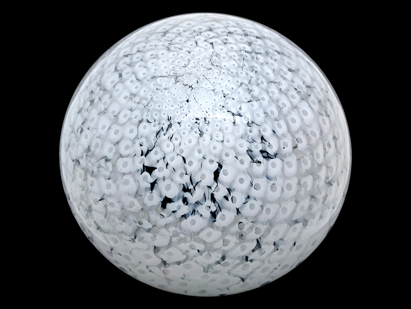 Lampada da Soffitto in Vetro di Murano, Murrine Astratte