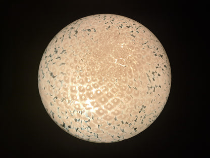 Lampada da Soffitto in Vetro di Murano, Murrine Astratte