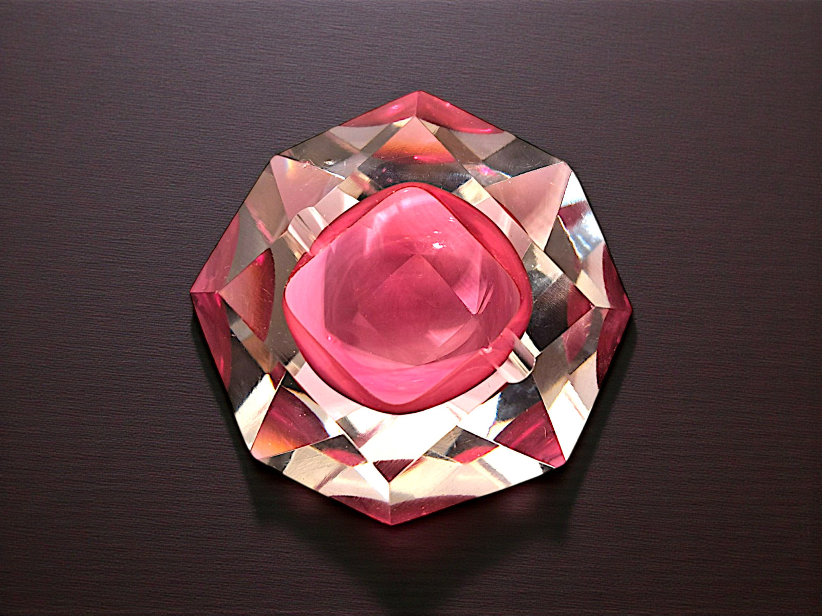 Posacenere in Vetro di Murano, Flavio Poli per Seguso