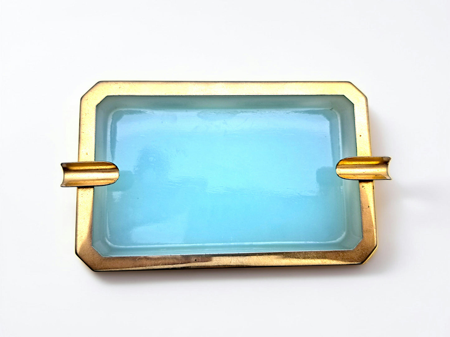 Posacenere in Vetro Opalino di Murano