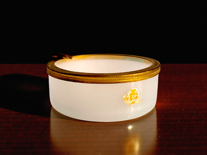 Posacenere in Vetro Opalino di Murano, Bianco