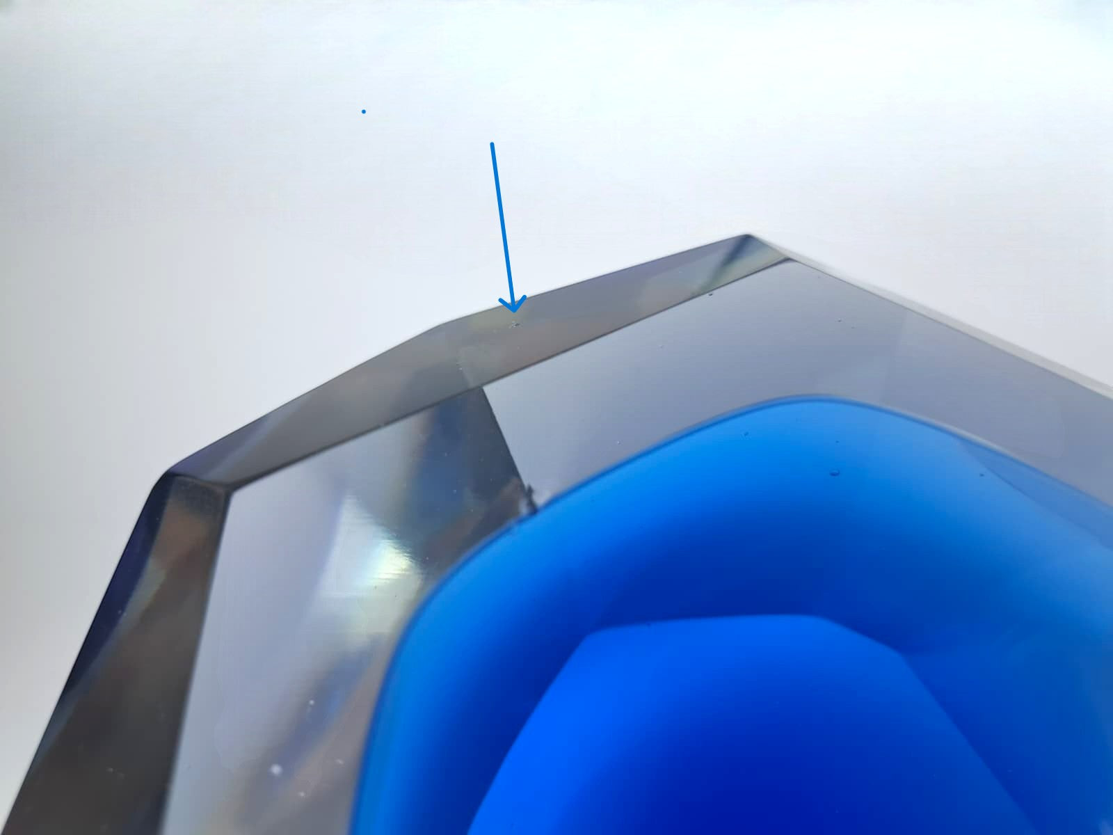 Posacenere in Vetro Sommerso di Murano