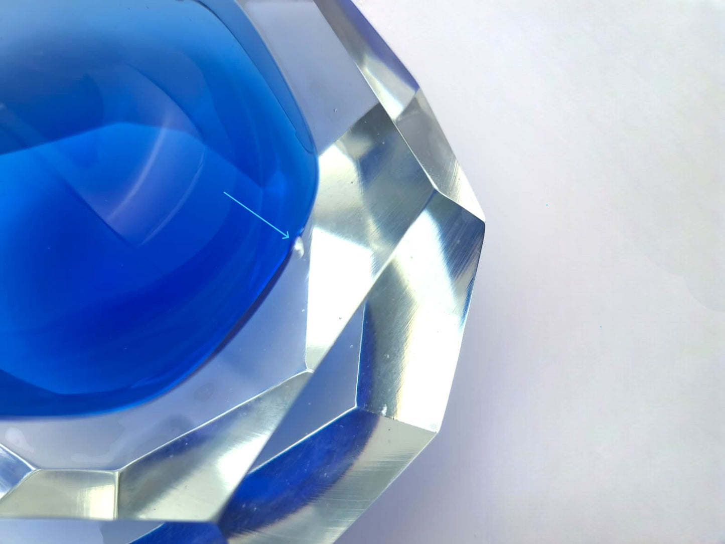 Posacenere in Vetro Sommerso di Murano