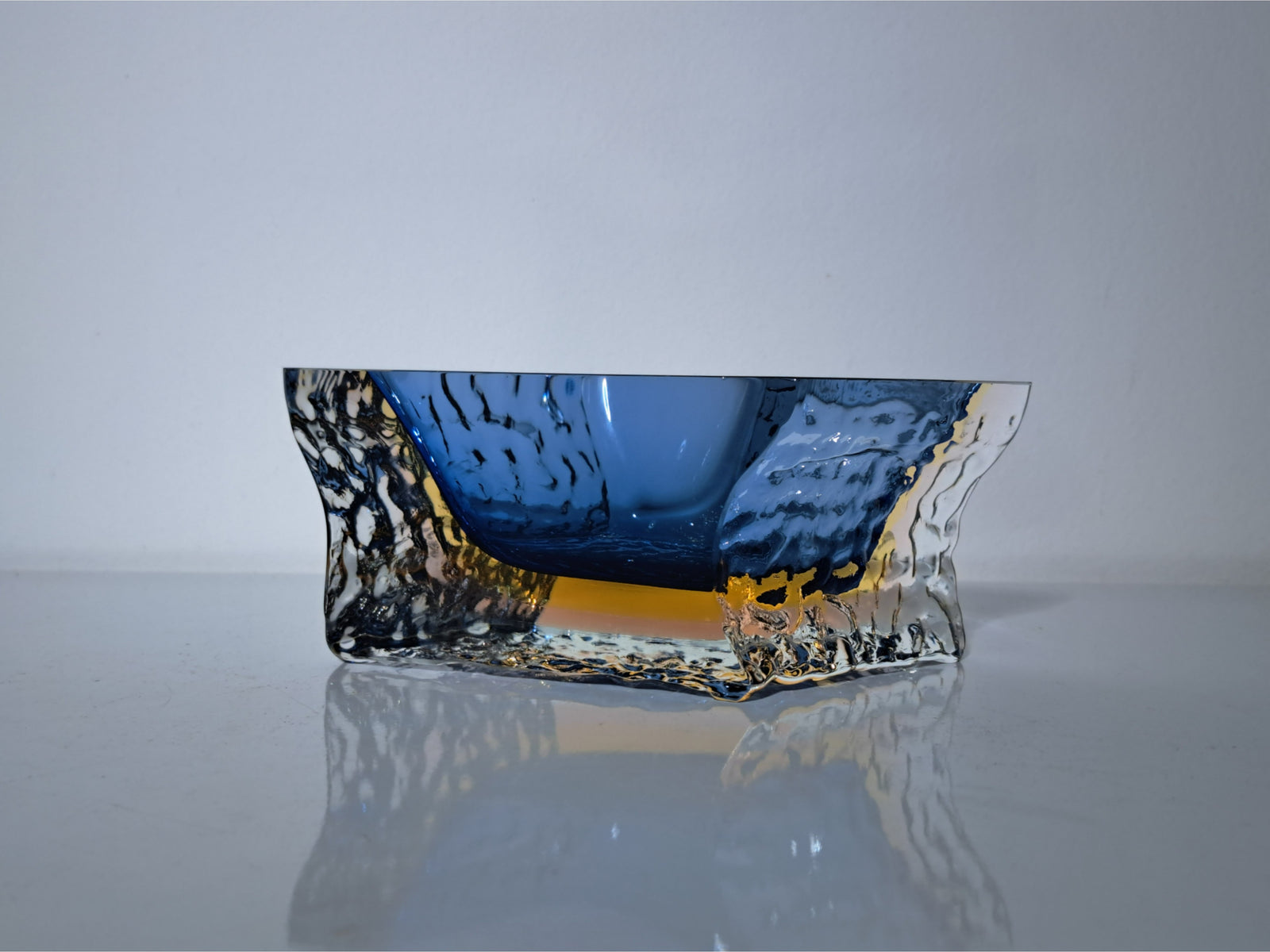 Posacenere in Vetro Sommerso di Murano , Mandruzzato