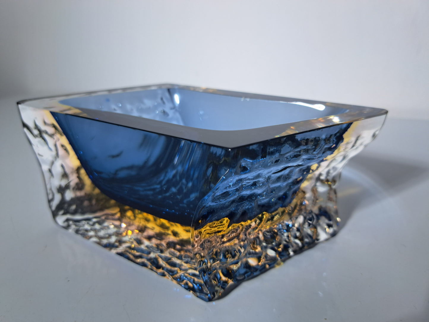 Posacenere in Vetro Sommerso di Murano , Mandruzzato