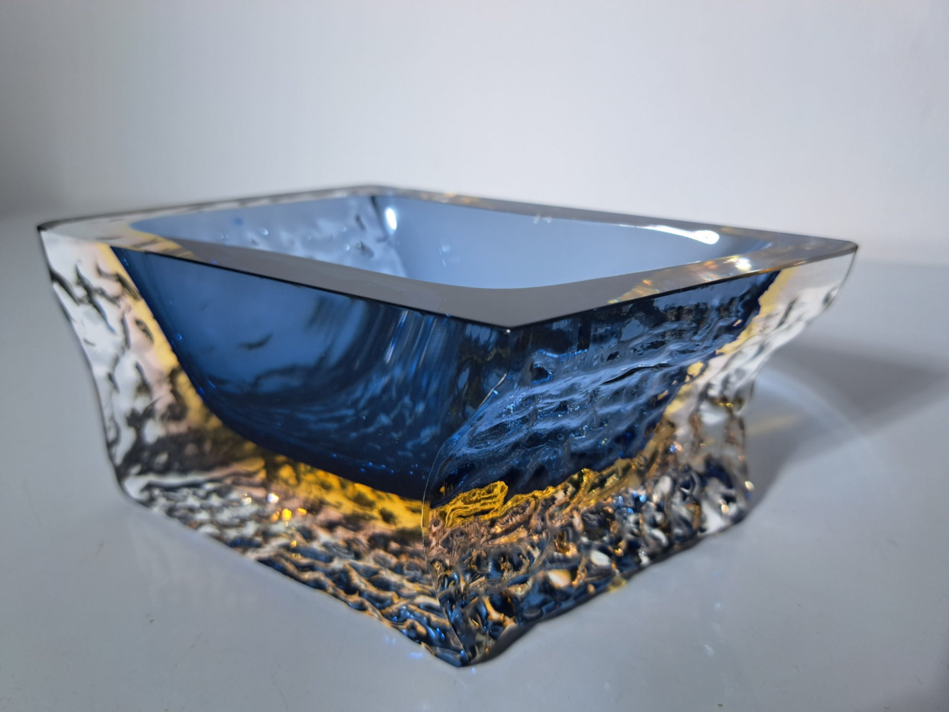 Posacenere in Vetro Sommerso di Murano , Mandruzzato