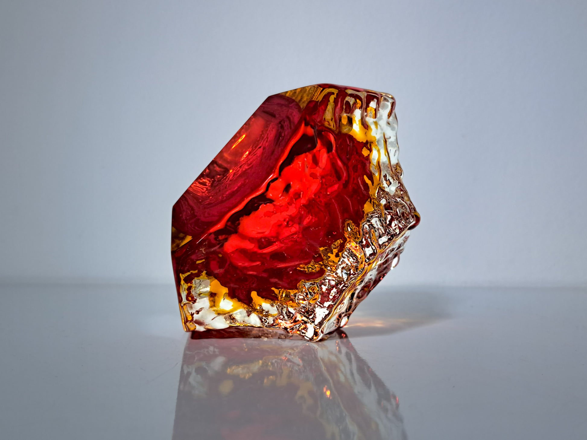 Posacenere in Vetro Sommerso di Murano , Mandruzzato