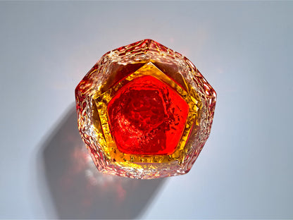 Posacenere in Vetro Sommerso di Murano , Mandruzzato