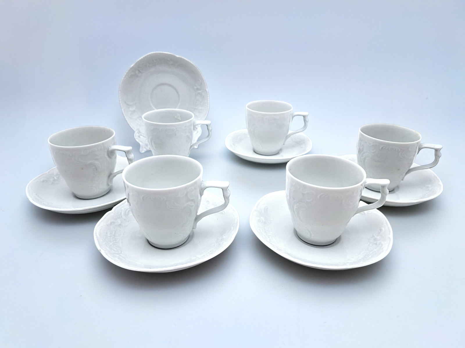 Servizio 6 Tazze da Caffè, Rosenthal, Modello Sanssouci