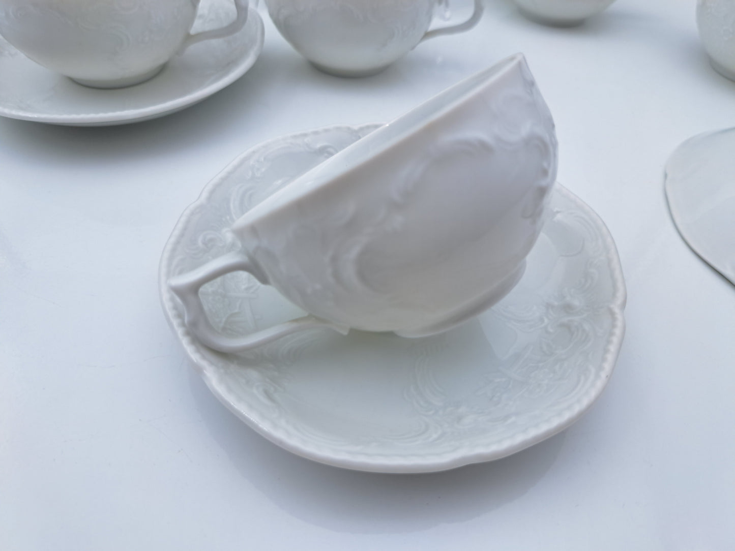 Servizio 6 Tazze da Caffè, Demitasse, Rosenthal, modello Sanssouci