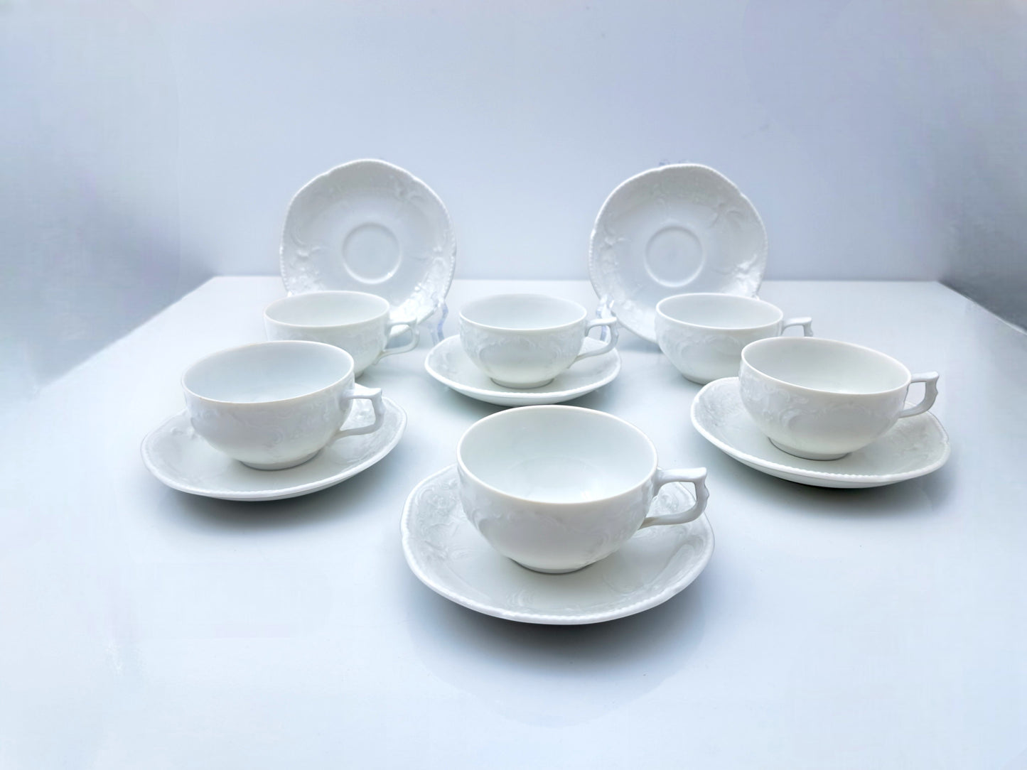 Servizio 6 Tazze da Caffè, Demitasse, Rosenthal, modello Sanssouci