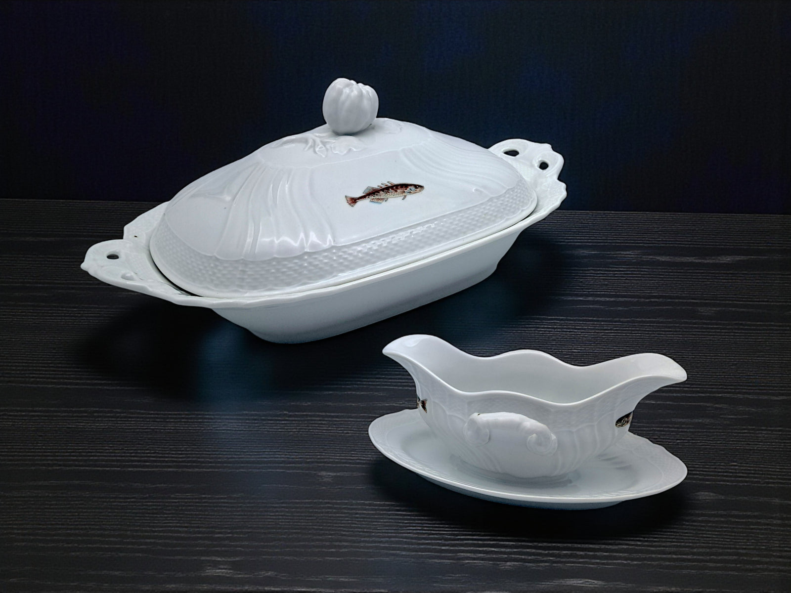 Set Salsiera e Legumiera, Richard Ginori, Vecchio Ginori