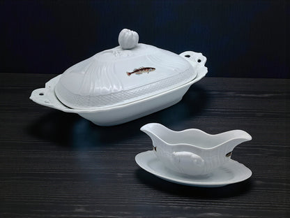 Set Salsiera e Legumiera, Richard Ginori, Vecchio Ginori