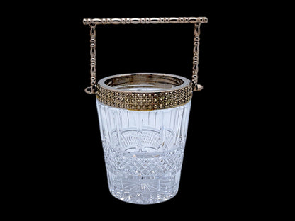 Secchiello per Ghiaccio in Cristallo Molato, Stile Baccarat