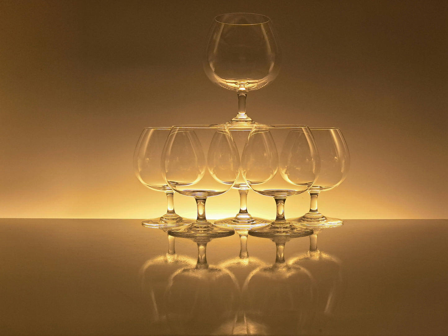 Servizio 6 Bicchieri Brandy Baccarat, Perfection, Medium Brandy