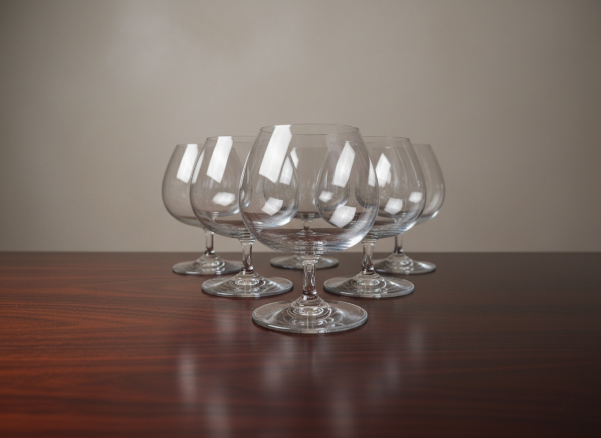 Servizio 6 Bicchieri Brandy Baccarat, Perfection, Medium Brandy
