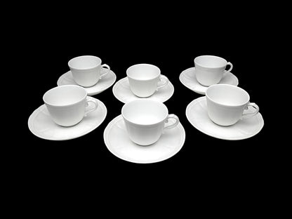 Servizio 6 Tazze da Caffè, Antico Doccia, Richard Ginori