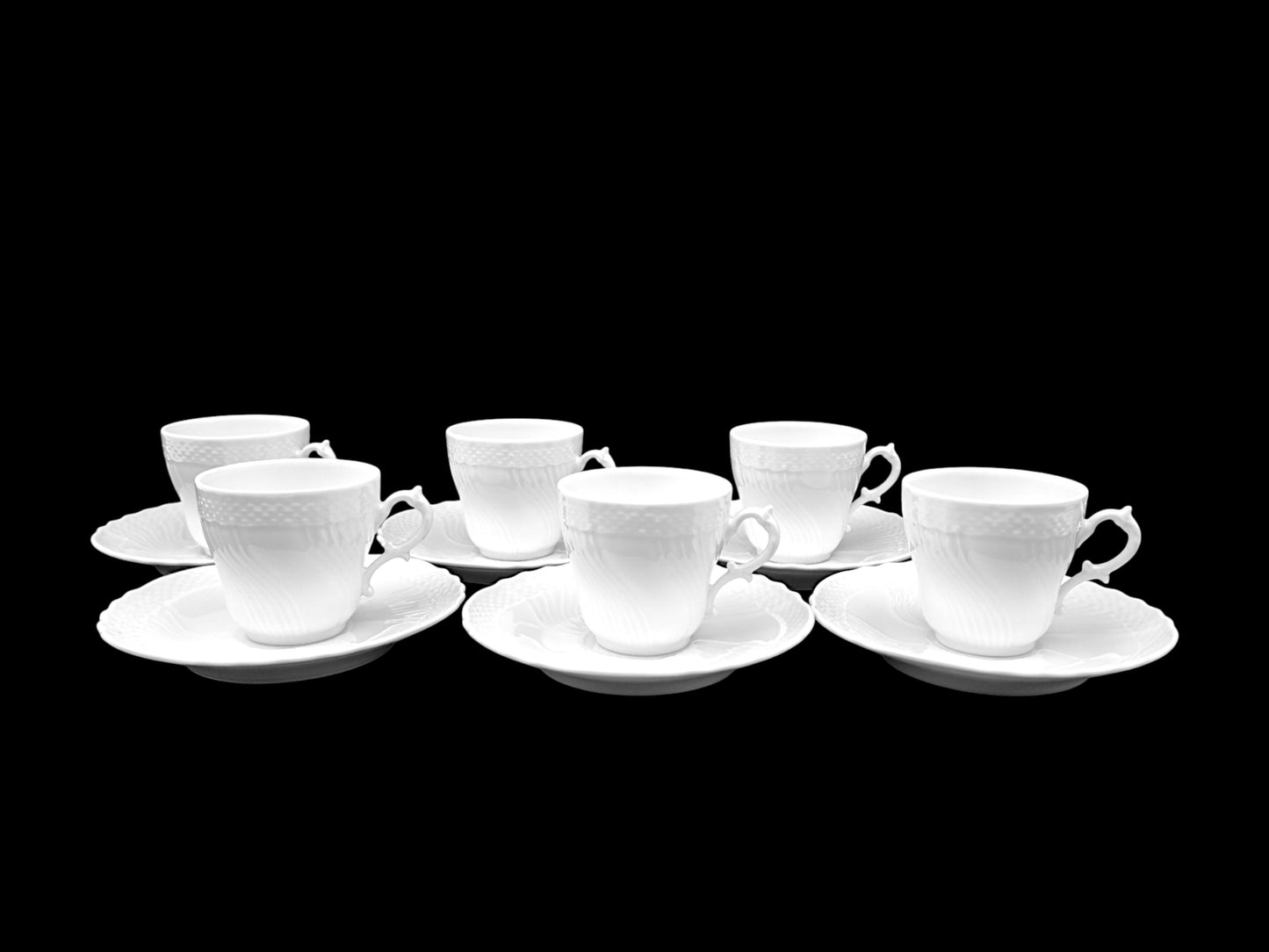 Servizio 6 Tazze da Caffè , Richard Ginori, Vecchio Ginori