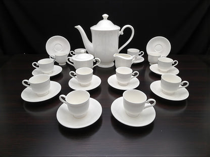 Servizio da Caffè Completo per 12, Bone China, Momoyama