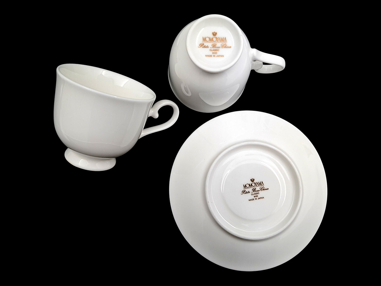Servizio da Caffè Completo per 12, Bone China, Momoyama