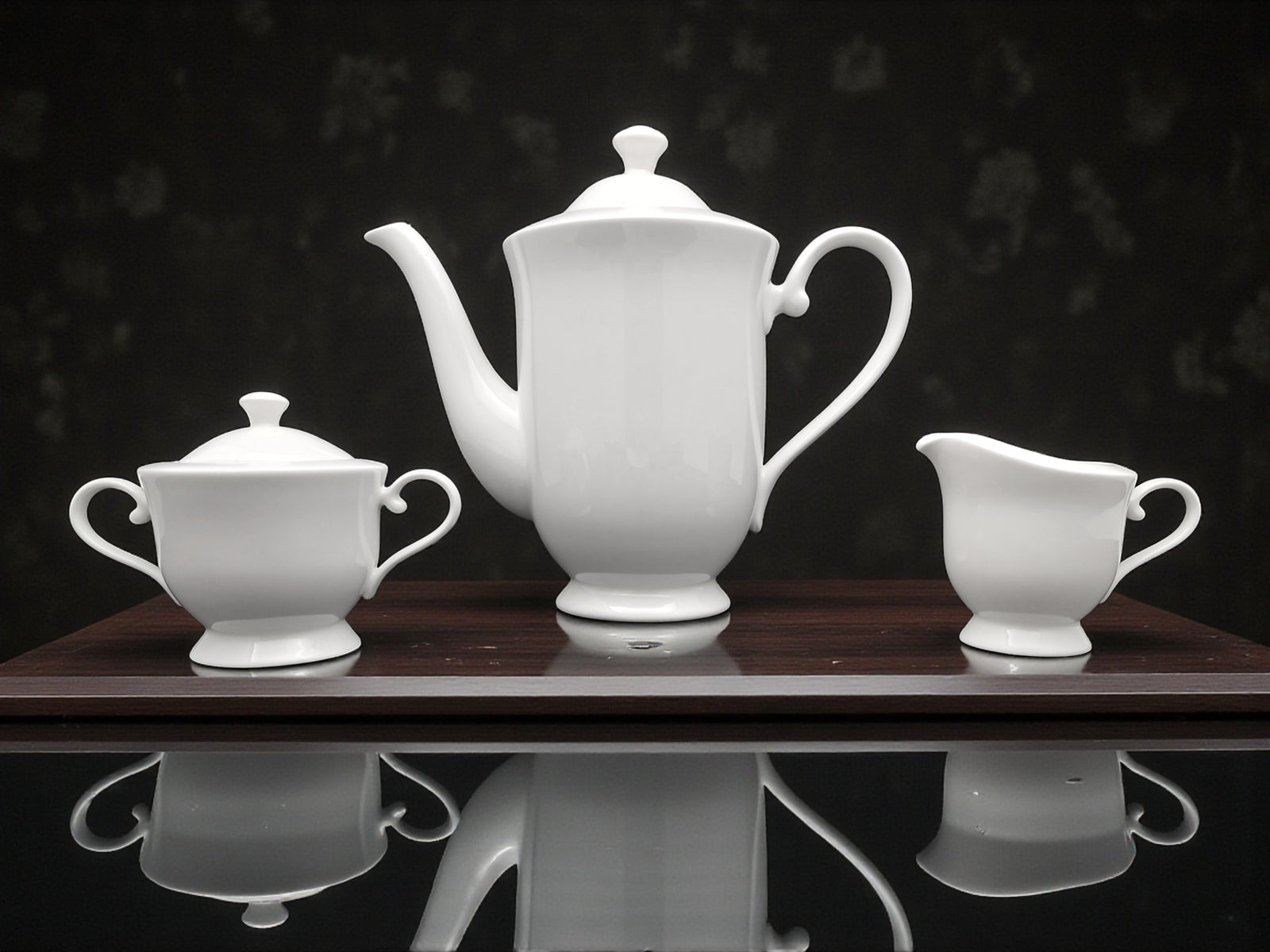 Servizio da Caffè Completo per 12, Bone China, Momoyama